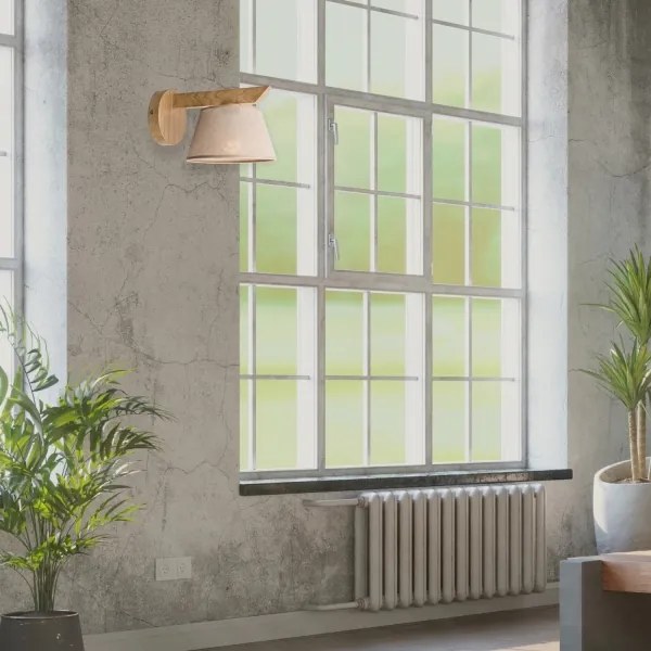 Nástenné svietidlo ANTONIO 1xE14/40W/230V dub