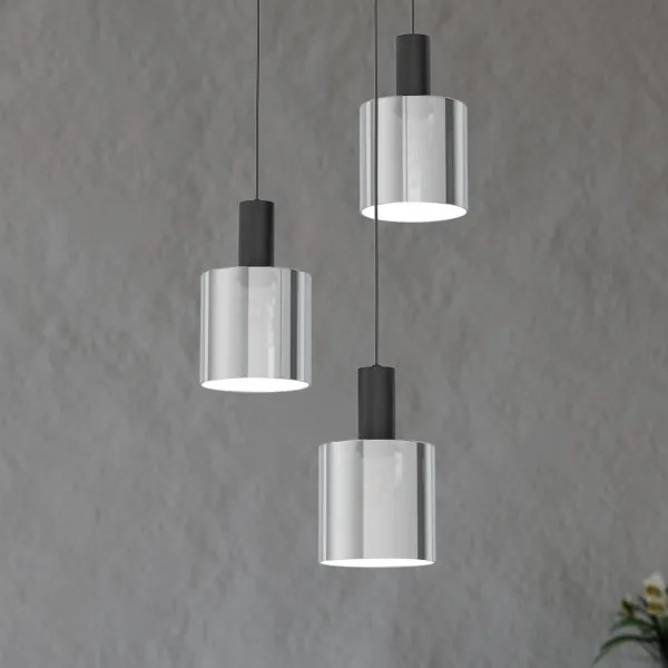 Eglo 98754 - Luster na lanku GOROSIBA 3xE27/40W/230V