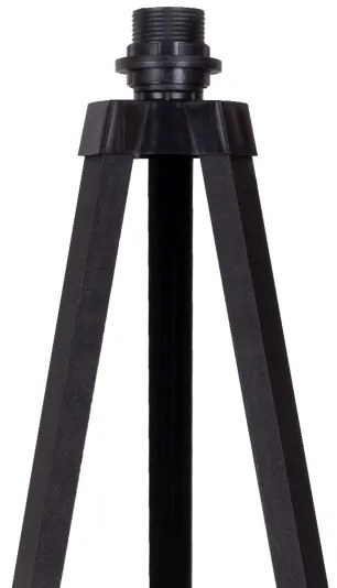 Duolla - Stojacia lampa 1xE27/60W/230V pr. 44 cm krémová/wenge