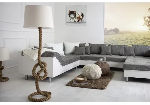 Stojaca lampa 30202 Rope Ø45cm  - Komfort-nábytok
