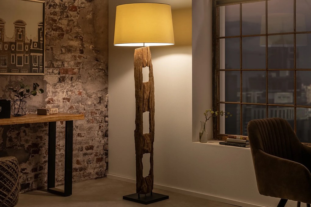 Stojacia lampa Barracuda 177 cm biela