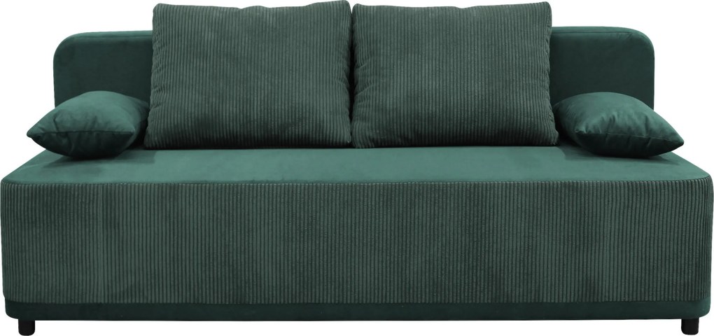 XXXLutz ROZKLADACIA POHOVKA, textil, zelená MID.YOU - Sedačky - 001574002905