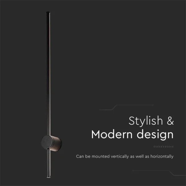 LED Vonkajšie nástenné svietidlo LED/12W/230V 4000K IP65 čierna