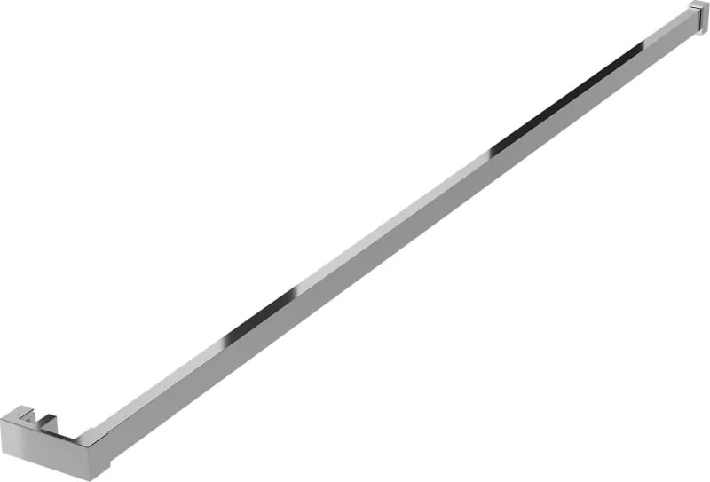 Mexen Kioto, vešiak na uteráky pre sprchovú zástenu, max. 140 cm, chrómová, 800-06-01