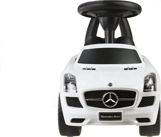 LEAN CARS Detské odrážadlo Mercedes-Benz SLS AMG biele