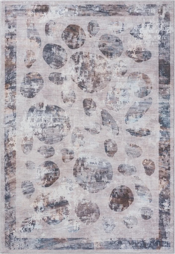 My Flair, Kusový koberec Jess CA30031 creme – na von aj na doma, 160x230, šedá, chodba / predsieň