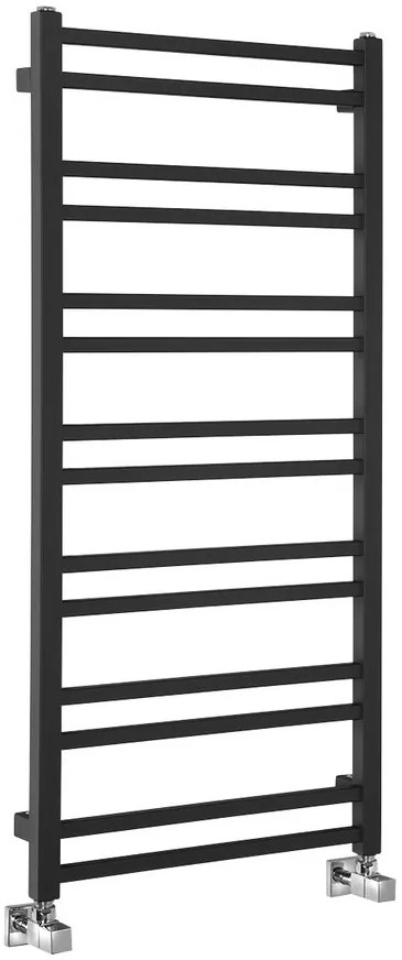 Sapho Sapho, METRO DOS vykurovacie teleso 500x1100 mm, čierna matná, IR432TB