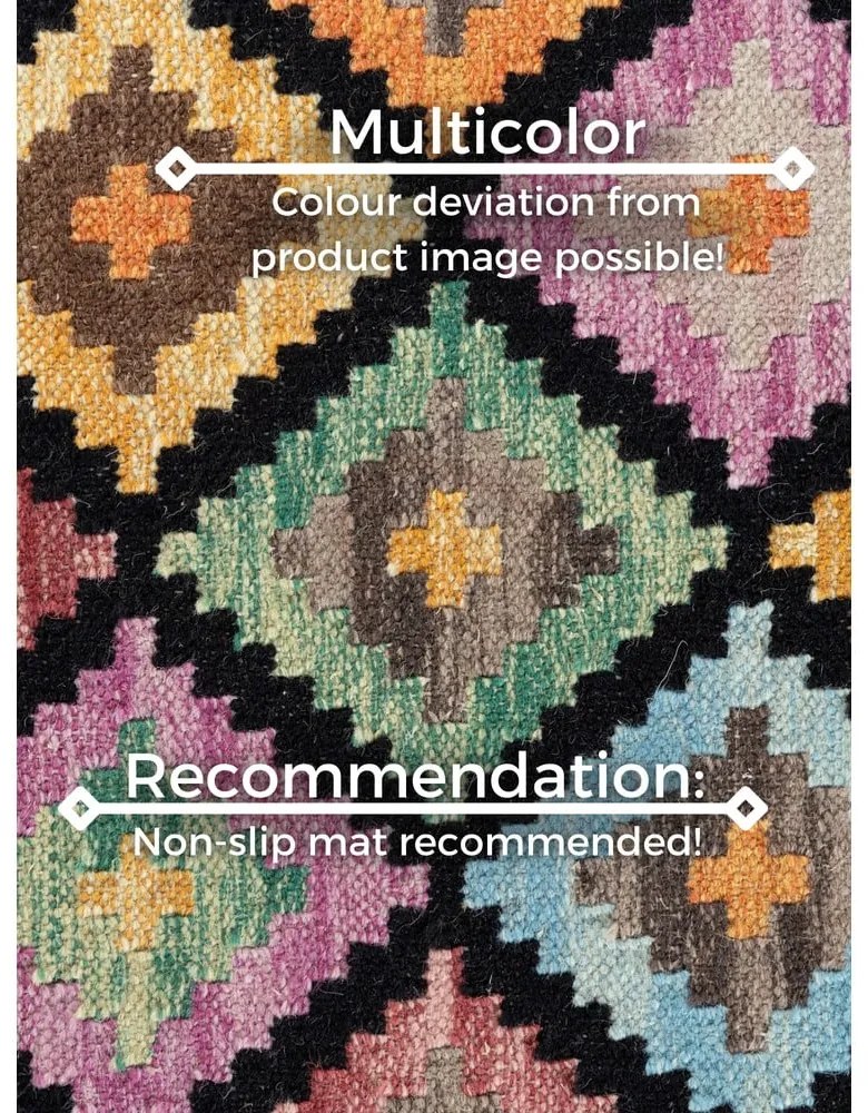 Obojstranný ručne tkaný vlnený koberec 200x290 cm Kamal Zara – Nouristan