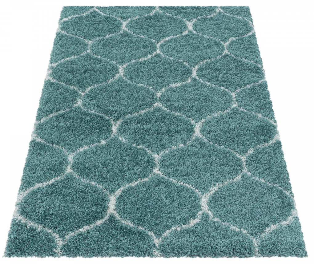 Ayyildiz koberce Kusový koberec Salsa Shaggy 3201 blue - 120x170 cm