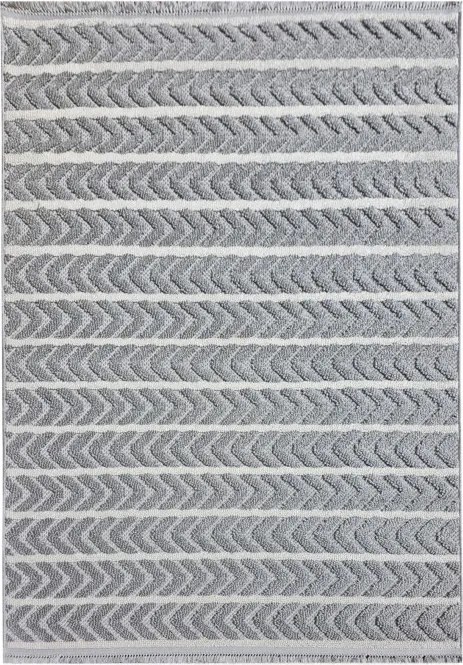 DC Koberec Milano 026 sivá krémová Rozmer: 160×220 cm