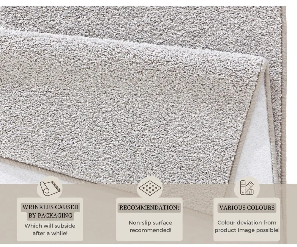 Svetlosivý koberec Hanse Home Pure, 80 x 150 cm