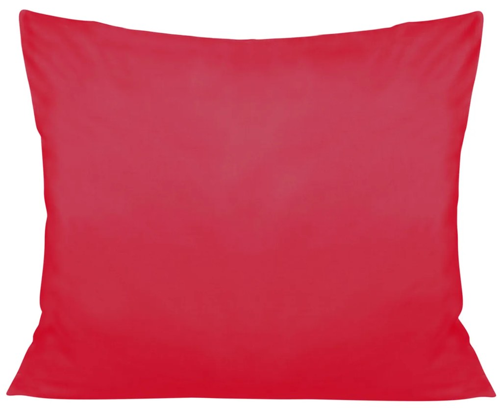 SATÉNOVÁ OBLIEČKA NA VANKÚŠ 50X70CM KORÁLOVÁ