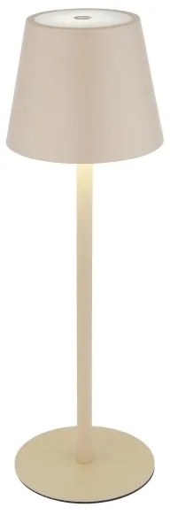 Globo 58488S - LED stmievateľná dotyková nabíjateľná vonkajšia lampa VANNIE 3W/5V IP54 1800 mAh