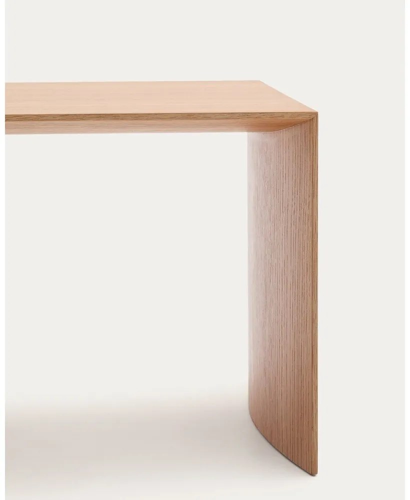 Odkladací stolík v dekore duba 40x55 cm Litto – Kave Home