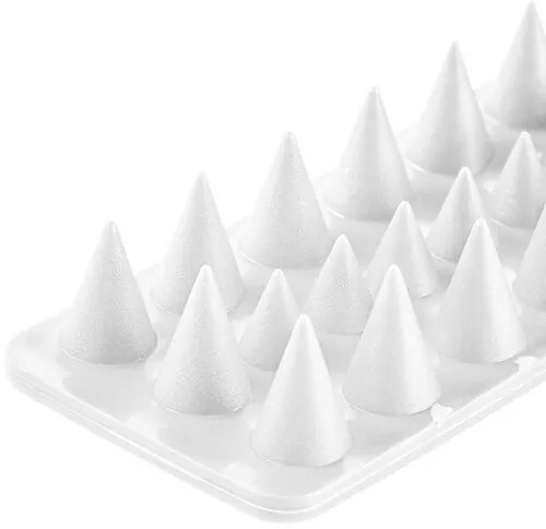 Plastové ochranné hroty proti vtákom biela, 50 x 4,5 cm, 4 ks