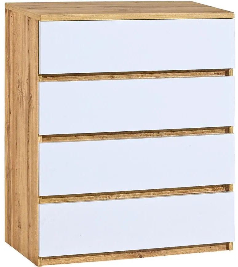 Komoda Arca 4S AR5 Dub Wotan/Biely