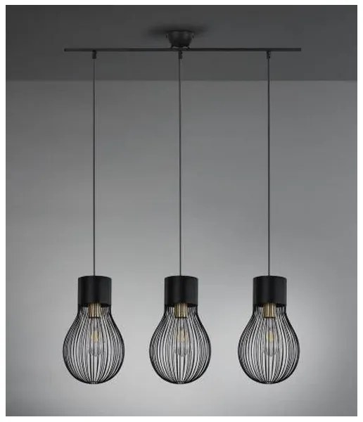 Reality - Luster na lanku DAVE 3xE27/40W/230V