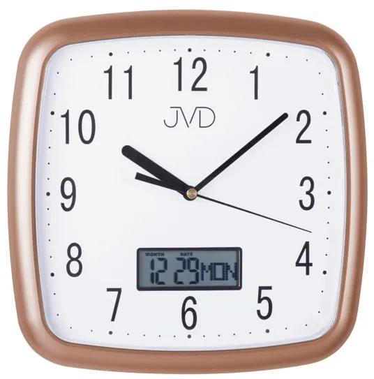 Nástenné hodiny JVD DH615.5, Rose 25cm