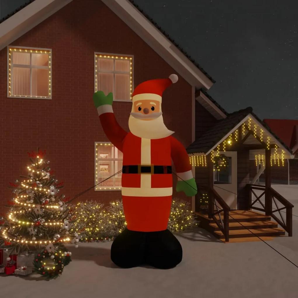 Nafukovací Santa Claus s LED diódami 475 cm 345270