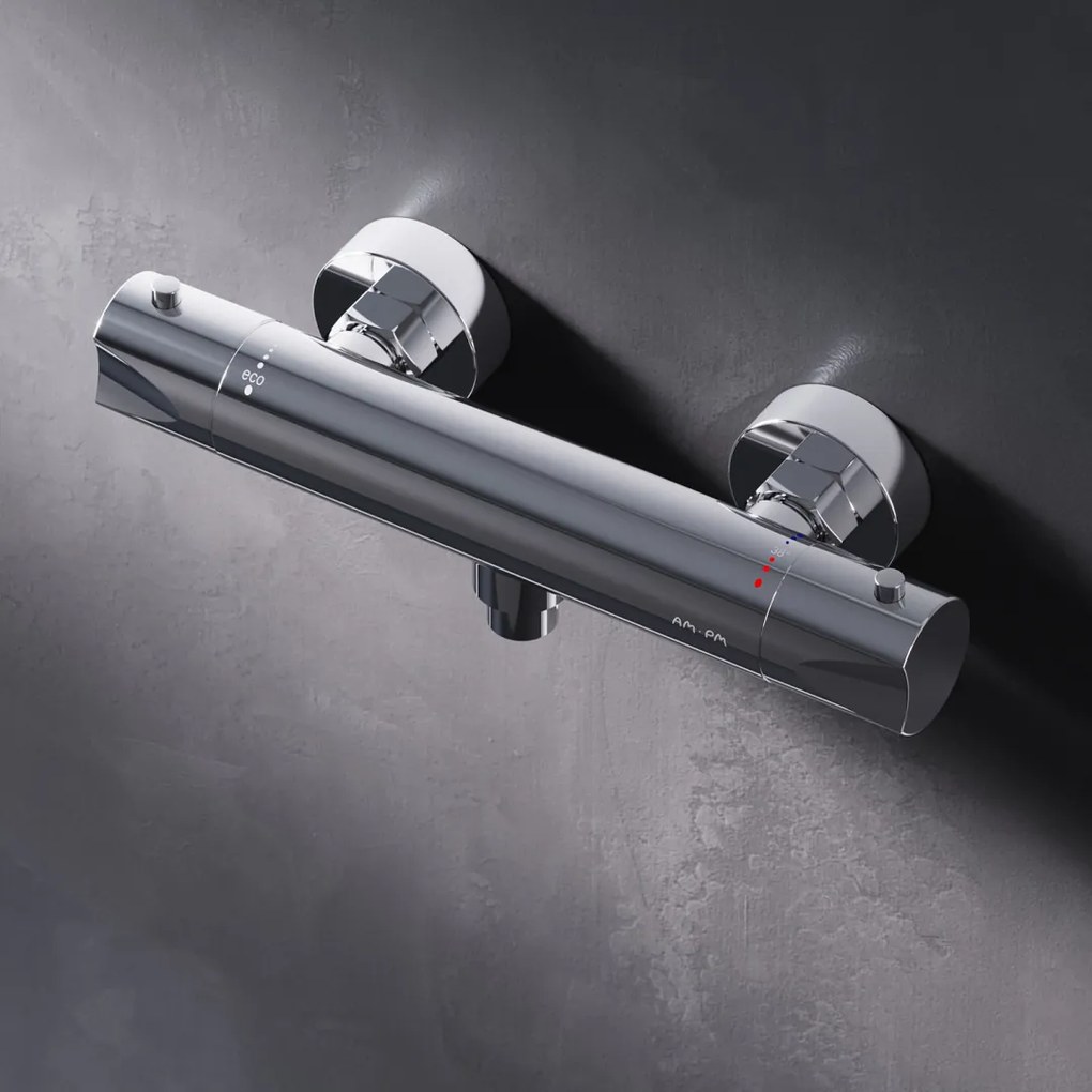 Sprchová batéria AM.PM Hit FTA40000 termostat, chróm
