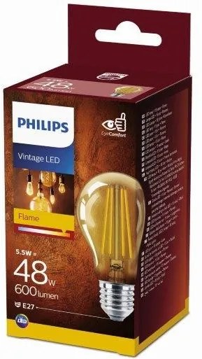 Philips 8718699673567 LED žiarovka Classic Vintage 1x5,5W | E27 | 2700K