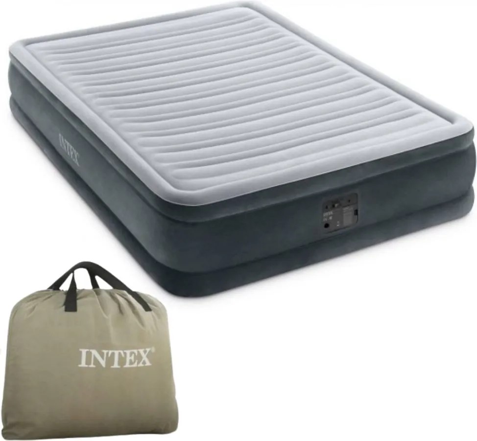 INTEX Nafukovacia posteľ Comfort-Plush Queen 152 x 203 x 33 cm