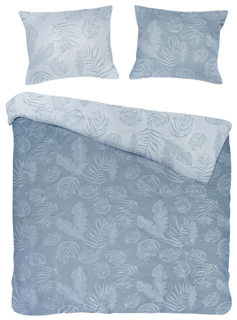 BAVLNENÉ POSTEĽNÉ OBLIEČKY COTTONLOVE JACQUARD BAHAMA 160X200 CM, 2 KS 70X80 CM VZOROVANÉ