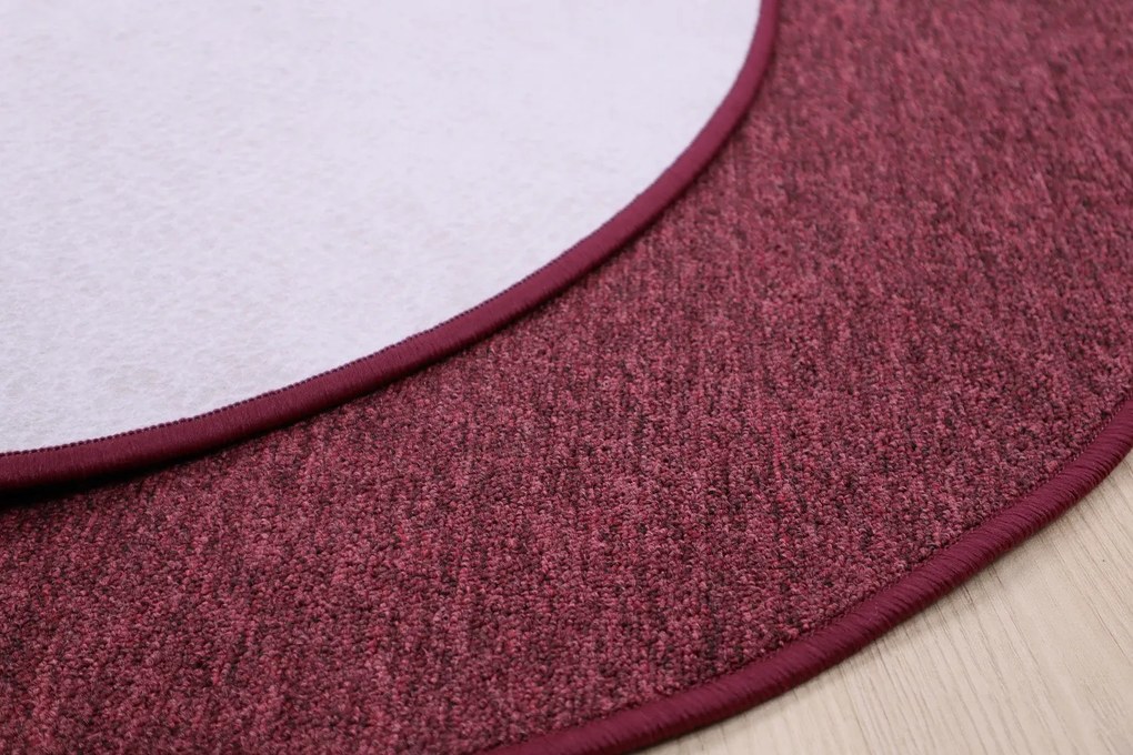 Vopi koberce Kusový koberec Astra vínová kruh - 120x120 (priemer) kruh cm