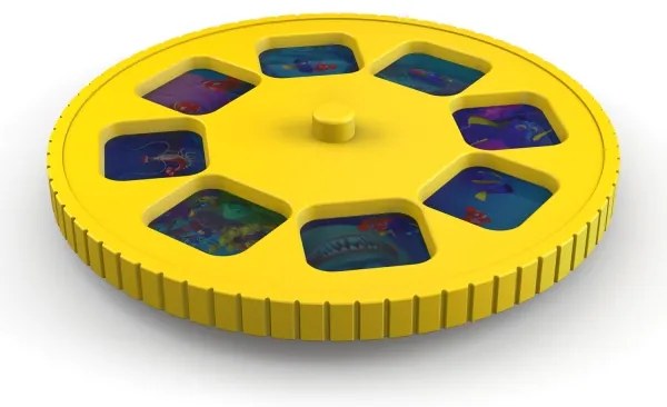 Philips 71769/90/16 - LED Detský projektor DISNEY DORY LED/0,1W/3xAAA