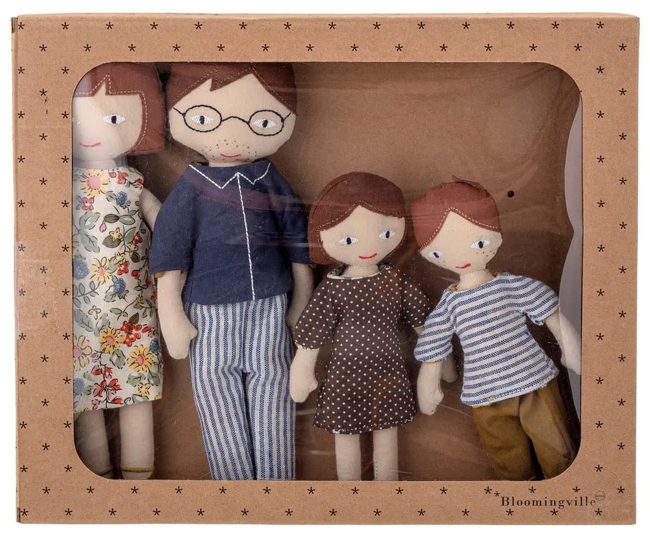 Bábiky v súprave Webster – Bloomingville Mini