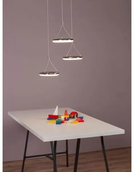 Brilliant - LED Luster na lanku DONUT 3xLED/8,7W/230V