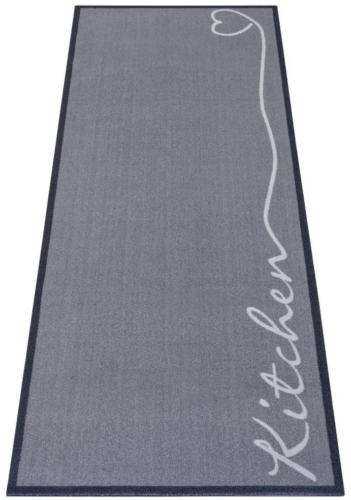 Hanse Home, Koberec behúň Cook & Clean 105393 Grey, 50x150, šedá, kuchyňa