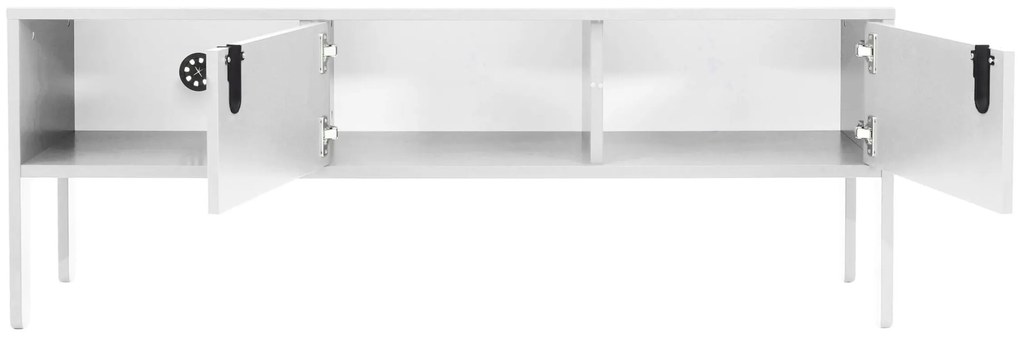 Tv stolík nuo 137 x 50 cm biely MUZZA
