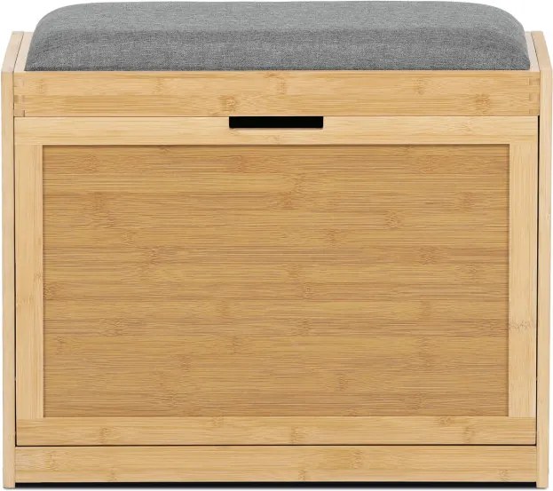 Bambusový botník prírodný DR-N1014 GREY2