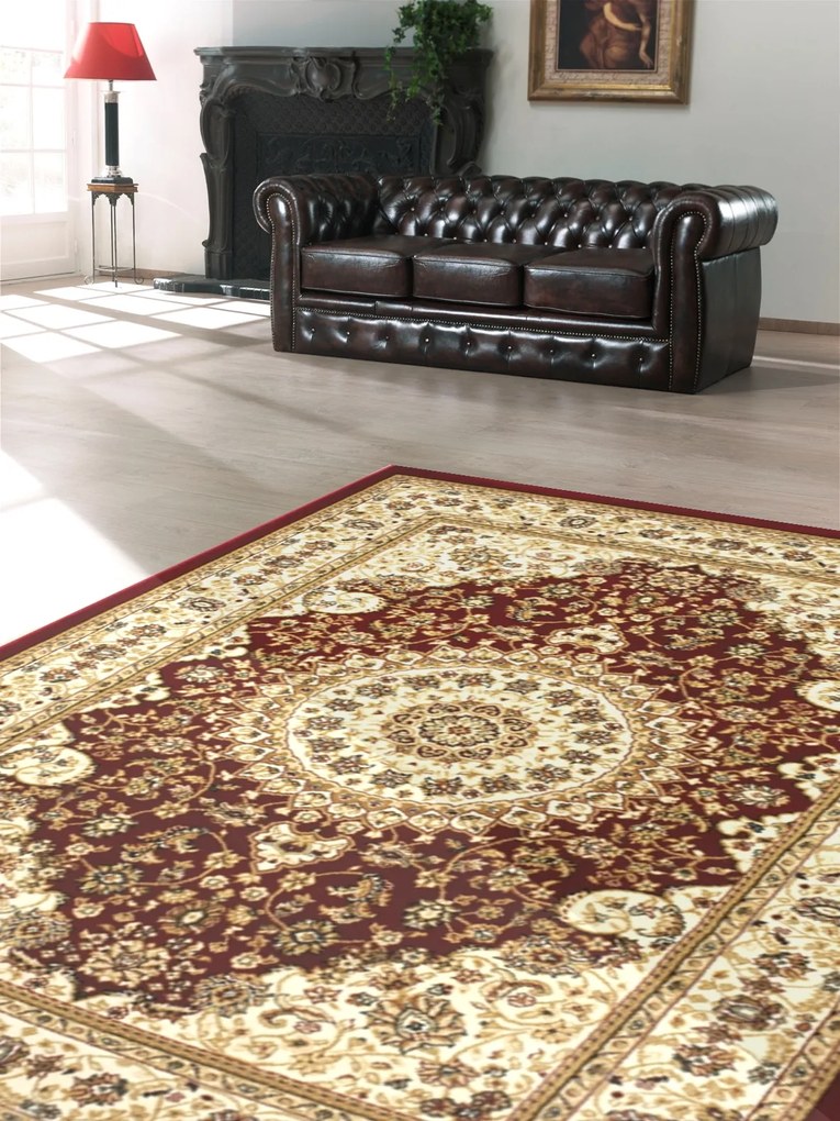Spoltex koberce Liberec Kusový koberec Salyut red 1566 A - 60x120 cm