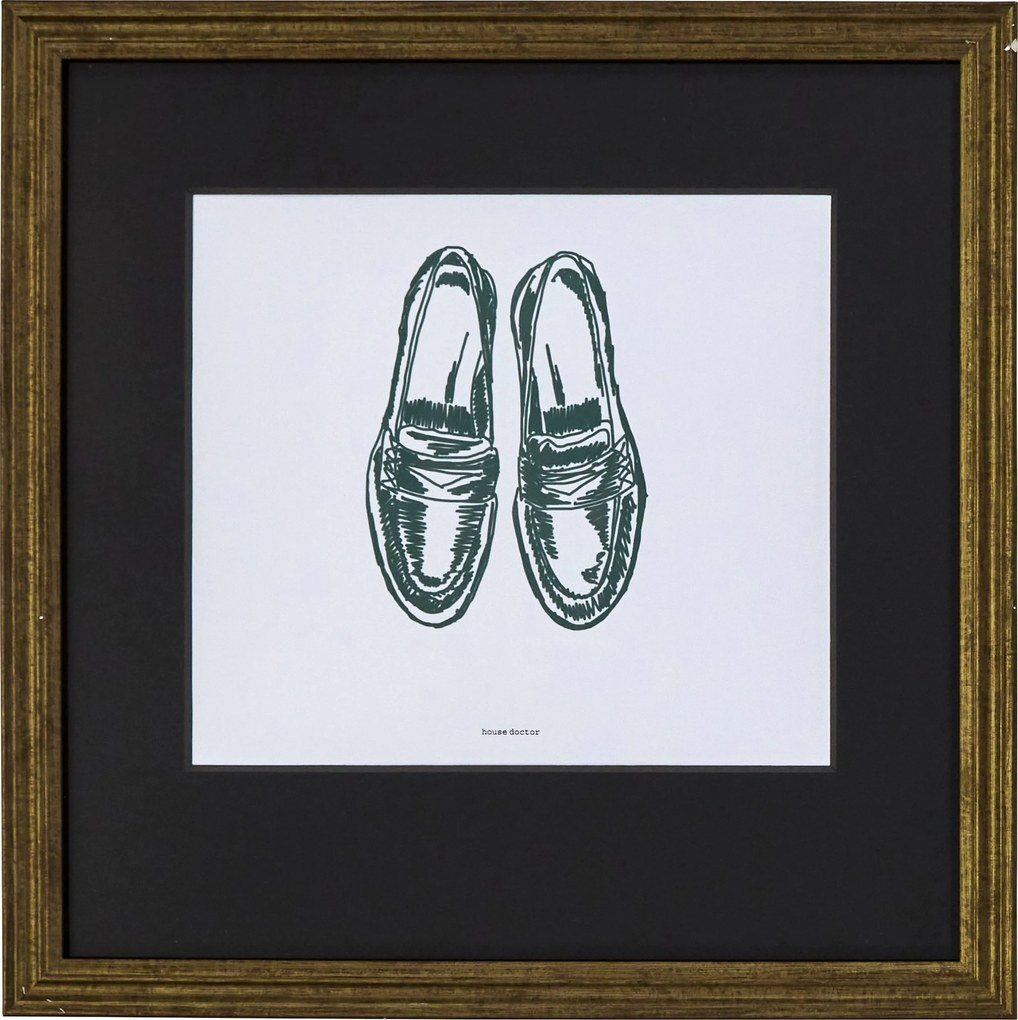 Obraz v ráme Shoe 40 x 40 cm