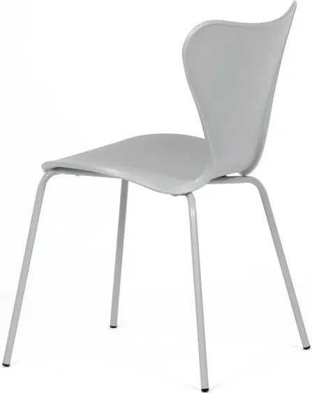 Jedálenská stolička sivá CT-X7034 GREY