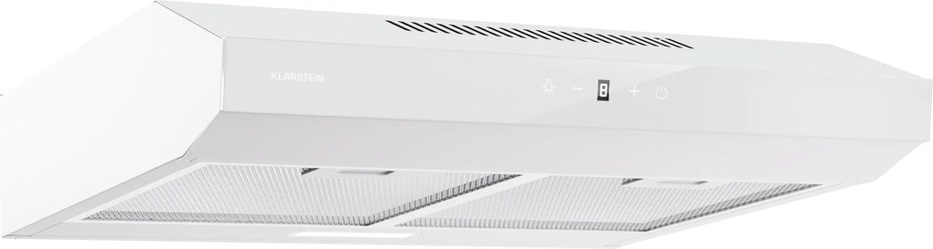 Klarstein Contempo Neo, digestor, podskrinkový, recirkulácia, 175 m³/h, SenseControl, integrované dotykové ovládanie, nehrdzavejúca oceľ / akrylové sklo