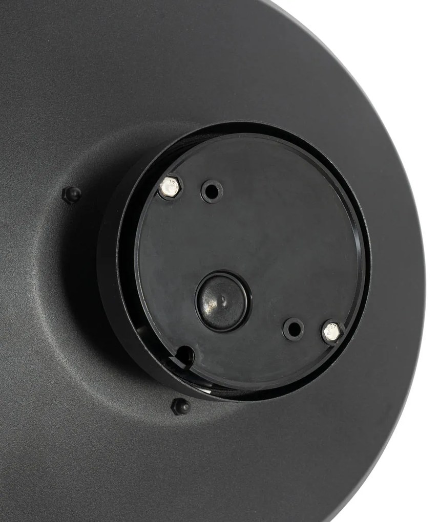 Dizajnové vonkajšie stropné svietidlo čierne IP44 - Morty