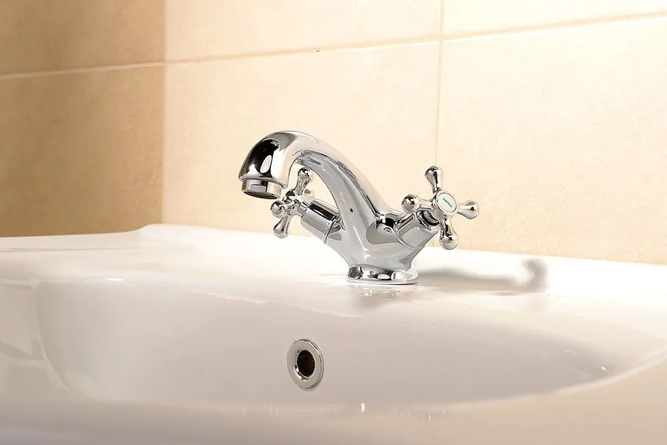 Aqualine Aqualine, VICTORIA nástenná vaňová kohoútiková batéria, chrómová, VC10