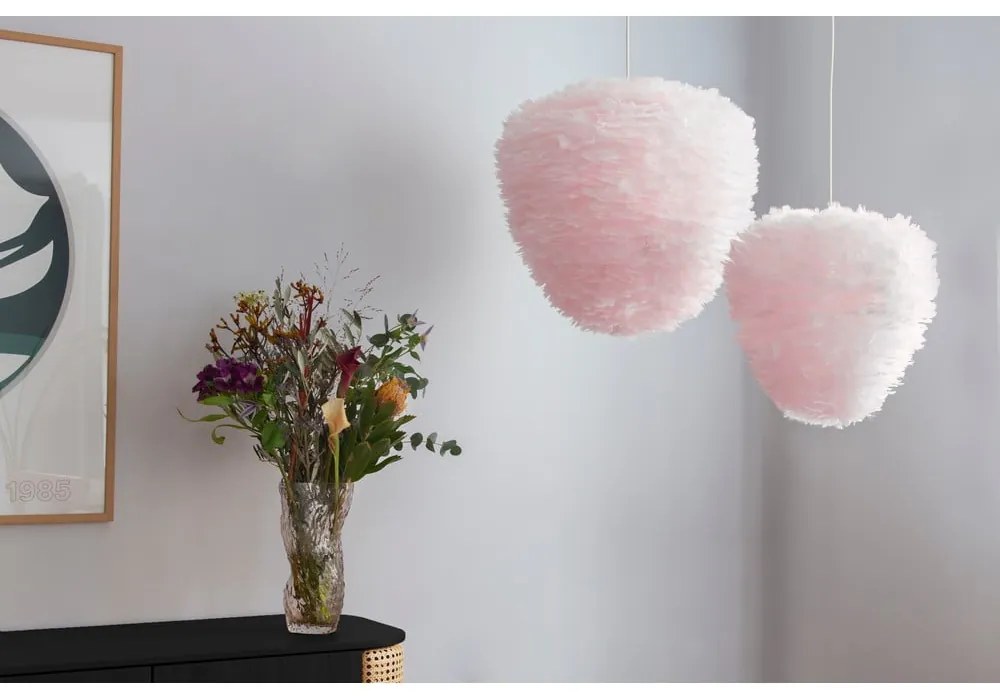 Svetloružové tienidlo ø 55 cm Eos Evia Large – UMAGE