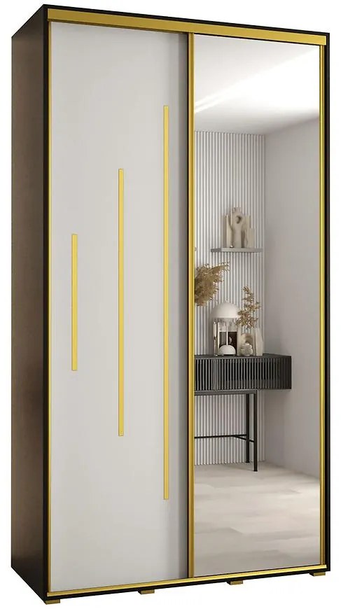 Skriňa 45 Canaris 13 140 čierna/biela/gold