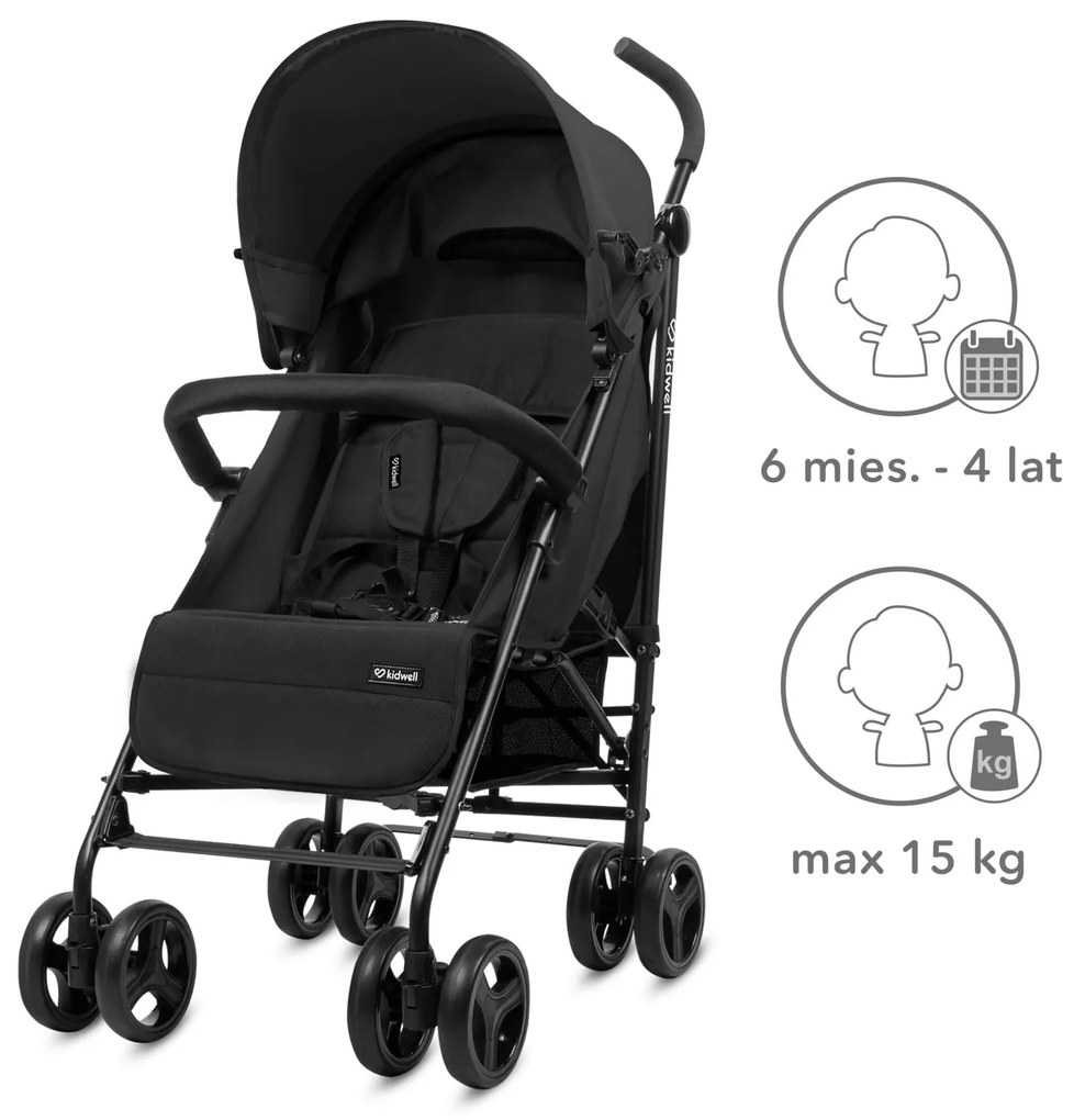 Kočík Kidwell QUGAR Black