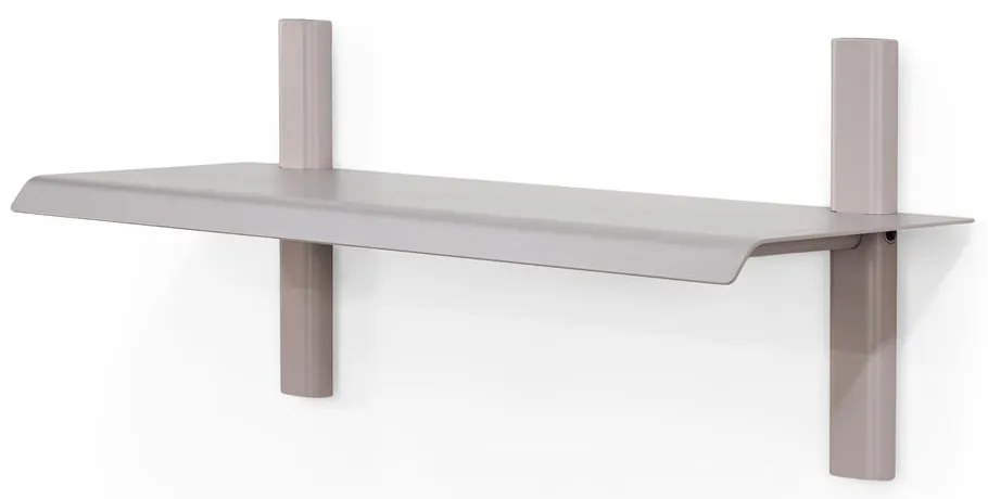 Taupe kovová polica 60 cm Hola – Spinder Design