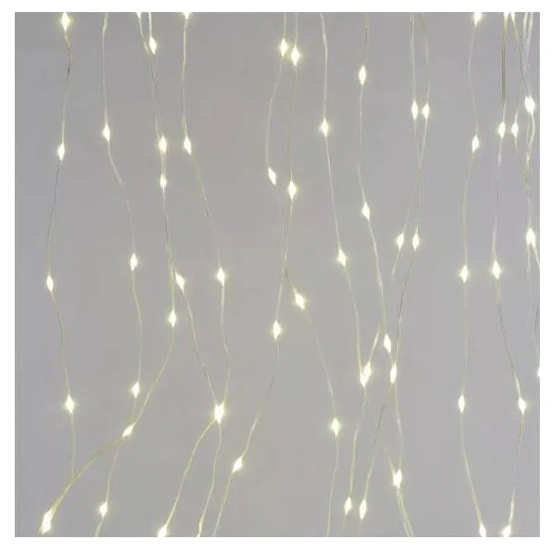 LED Vonkajšia vianočná reťaz 400xLED/8 funkcií 7,9 m IP44 teplá biela