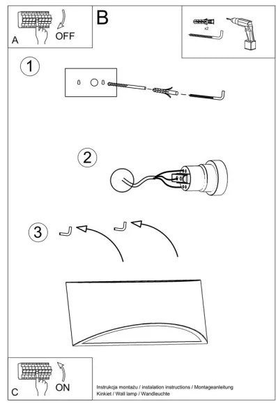 Sollux SL.1048 - Nástenné svietidlo VIXEN 1xG9/40W/230V lesklá biela