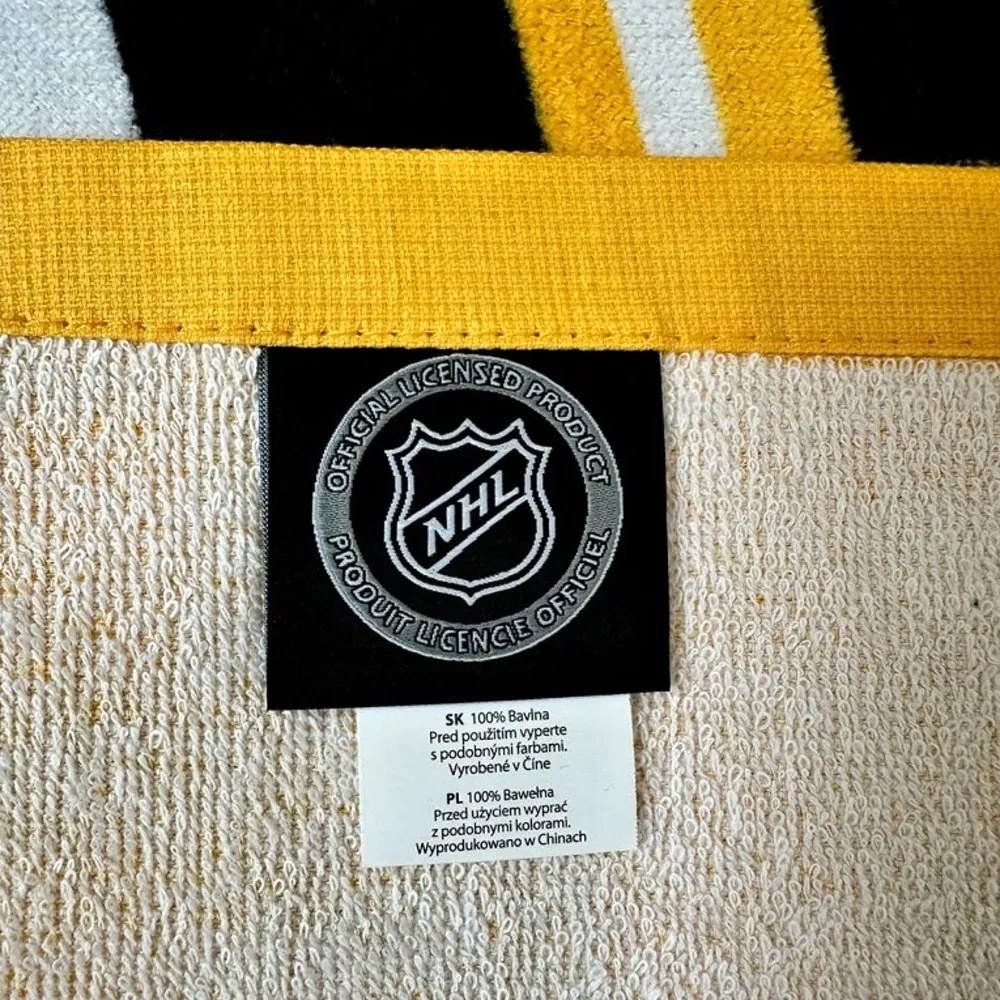 Bavlnená osuška Boston Bruins Prestige - 100% bavlna - 70 x 140 cm