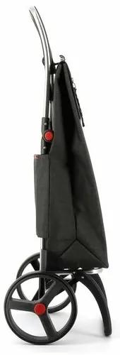 Rolser Nákupná taška na kolieskach Wallaby Tweed 2 Logic RSG, čierna