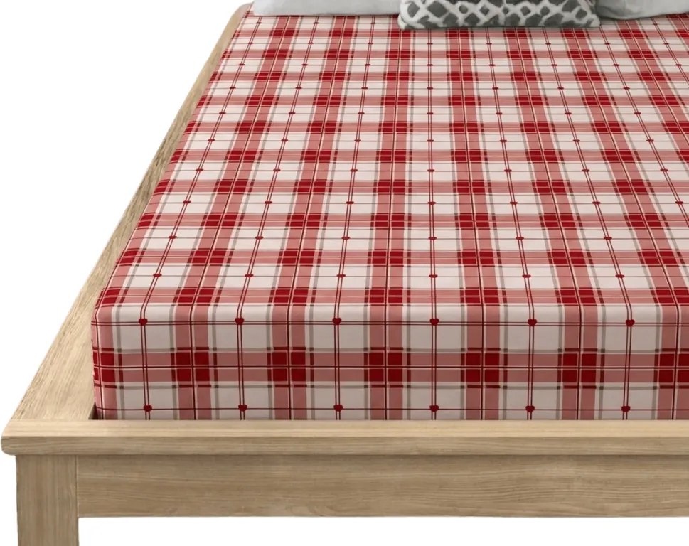 Plachta z mikrovlákna TARTAN HEART farebné 90x200 cm