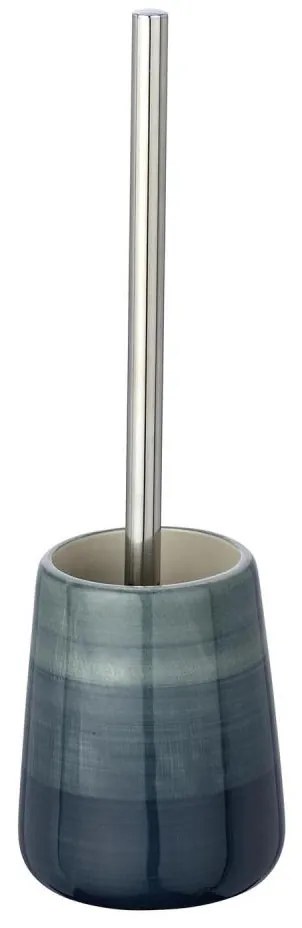 WENKO 22648100 - WC súprava POTTERY 12,5x39,5 cm tyrkysová